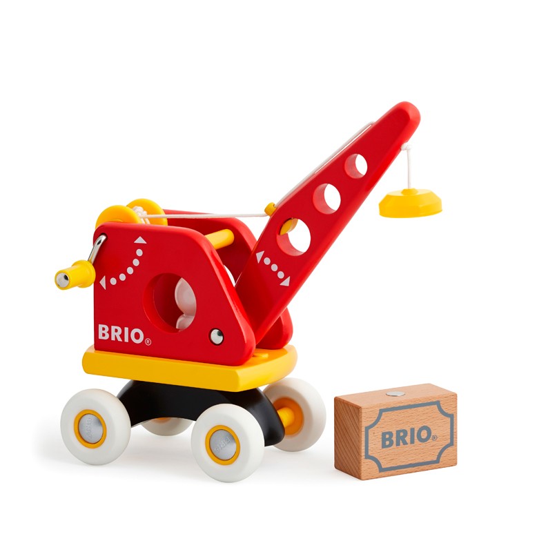 Drogowy dźwig magnetyczny z ładunkiem - Brio Drogowy dźwig magnetyczny z ładunkiem - Brio