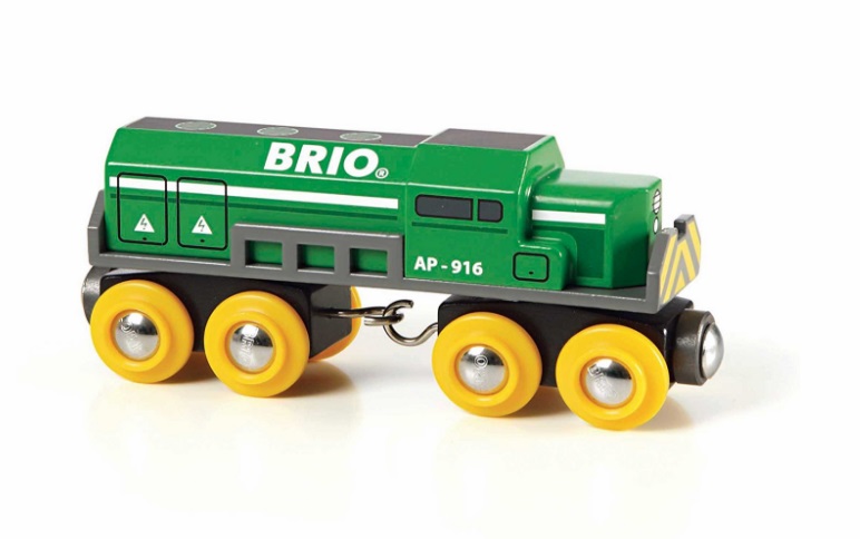 Zielona ciężka lokomotywa towarowa Brio - Brio Zielona ciężka lokomotywa towarowa Brio - Brio