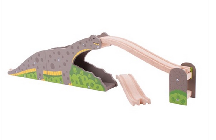 Magiczny brontosaur - kolejka górska - Bigjigs Magiczny brontosaur - kolejka górska - Bigjigs