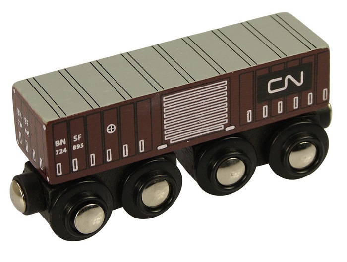 Wagon towarowy, duży, KANADYJSKI, luzem - Bigjigs Wagon towarowy, duży, KANADYJSKI, luzem - Bigjigs