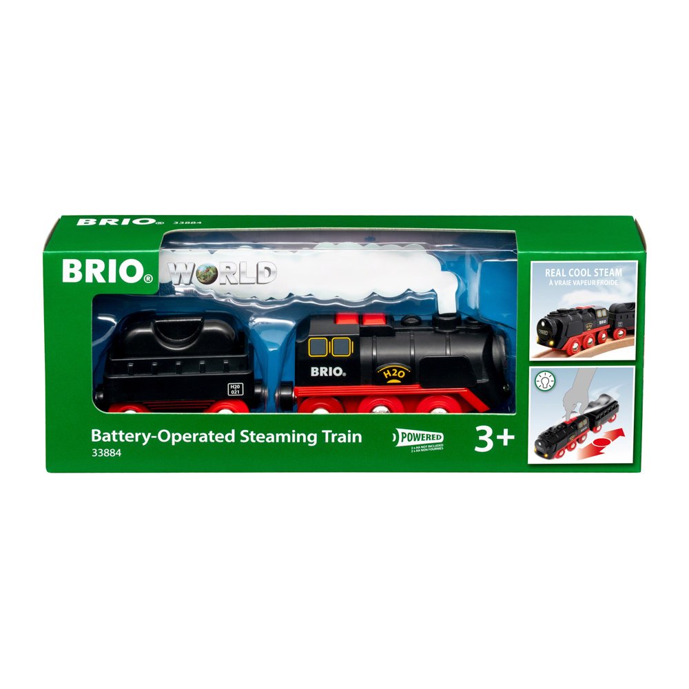Parowa lokomotywa Brio na baterie - Brio